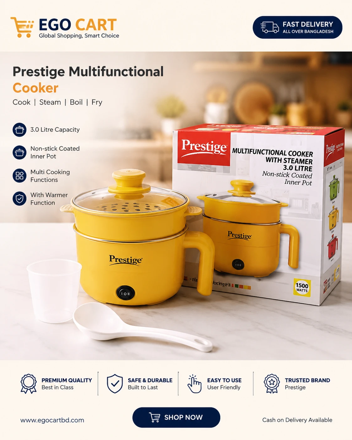Prestige Multifunctional Cooker